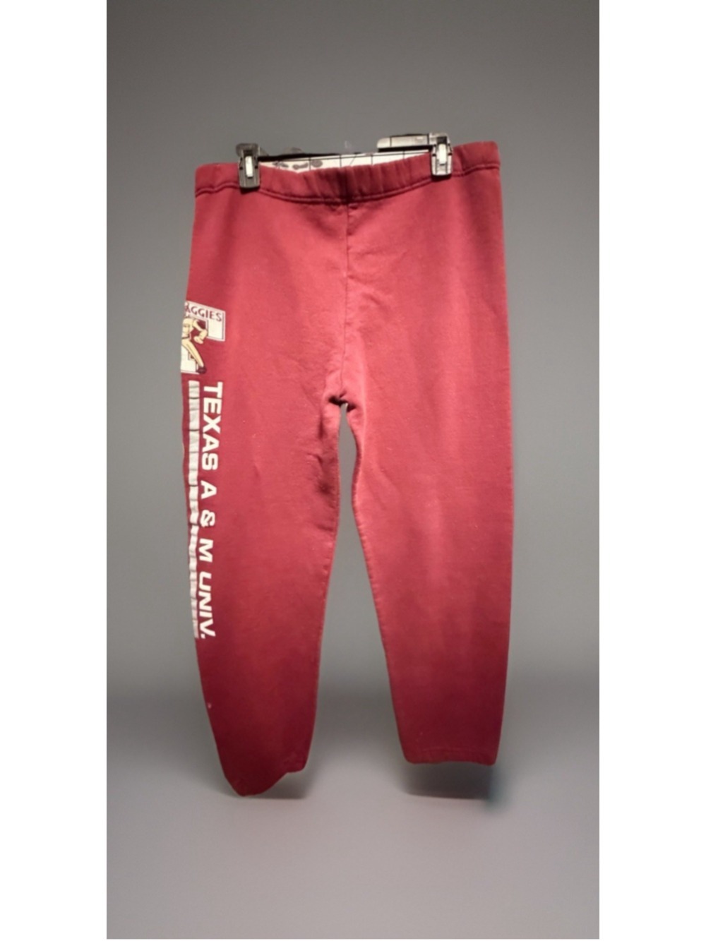 Vintage 90s Russell Athletic Texas A&M Aggies Sweatpants USA Made Medium - Picture 2 of 4